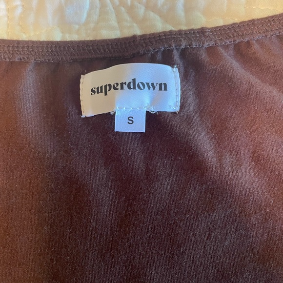 Superdown Storme Brown Bodysuit - Picture 8 of 10